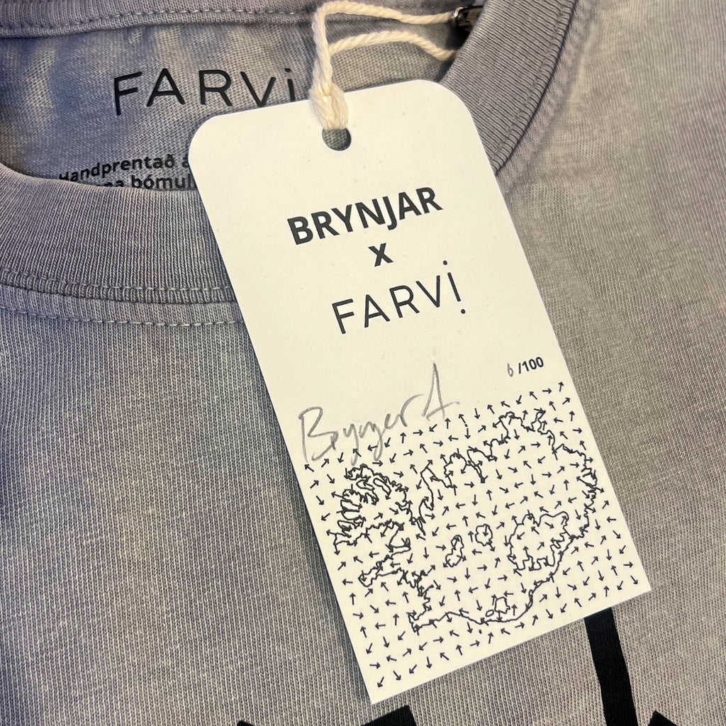 BRYNJAR - númeraður og áritaður bolur