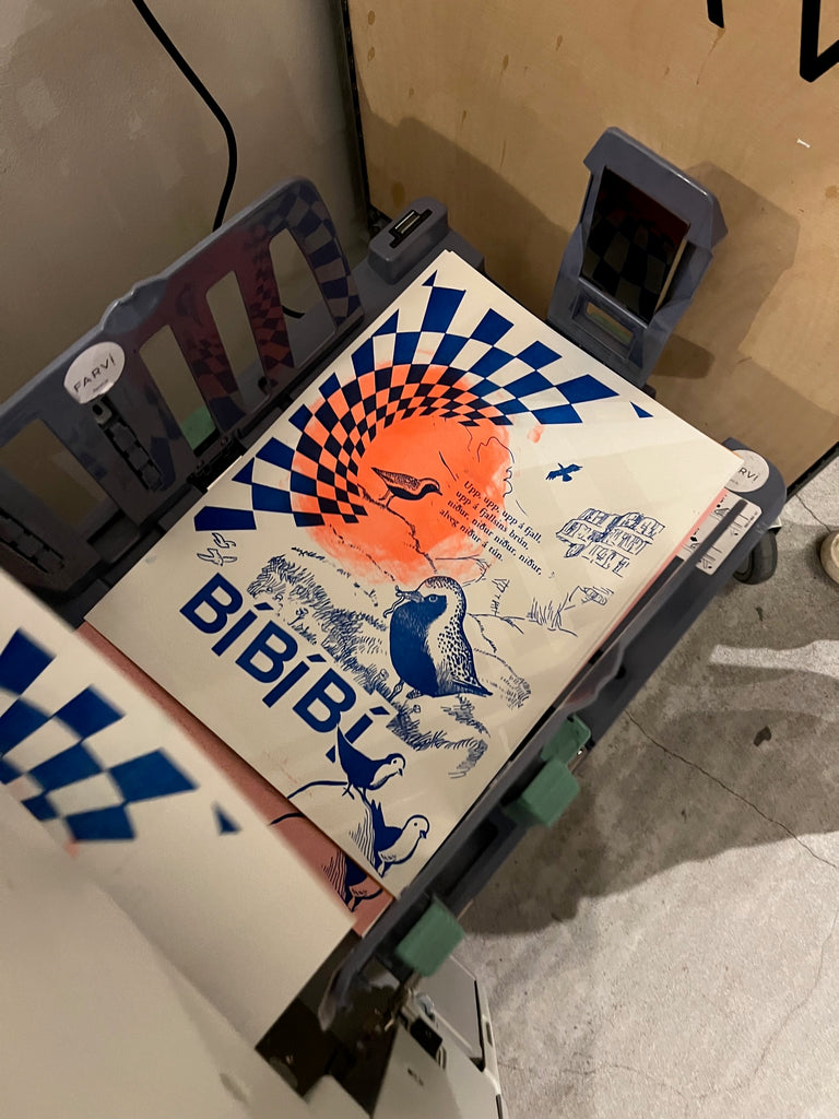 RISOPRENT námskeið - A3 veggspjald