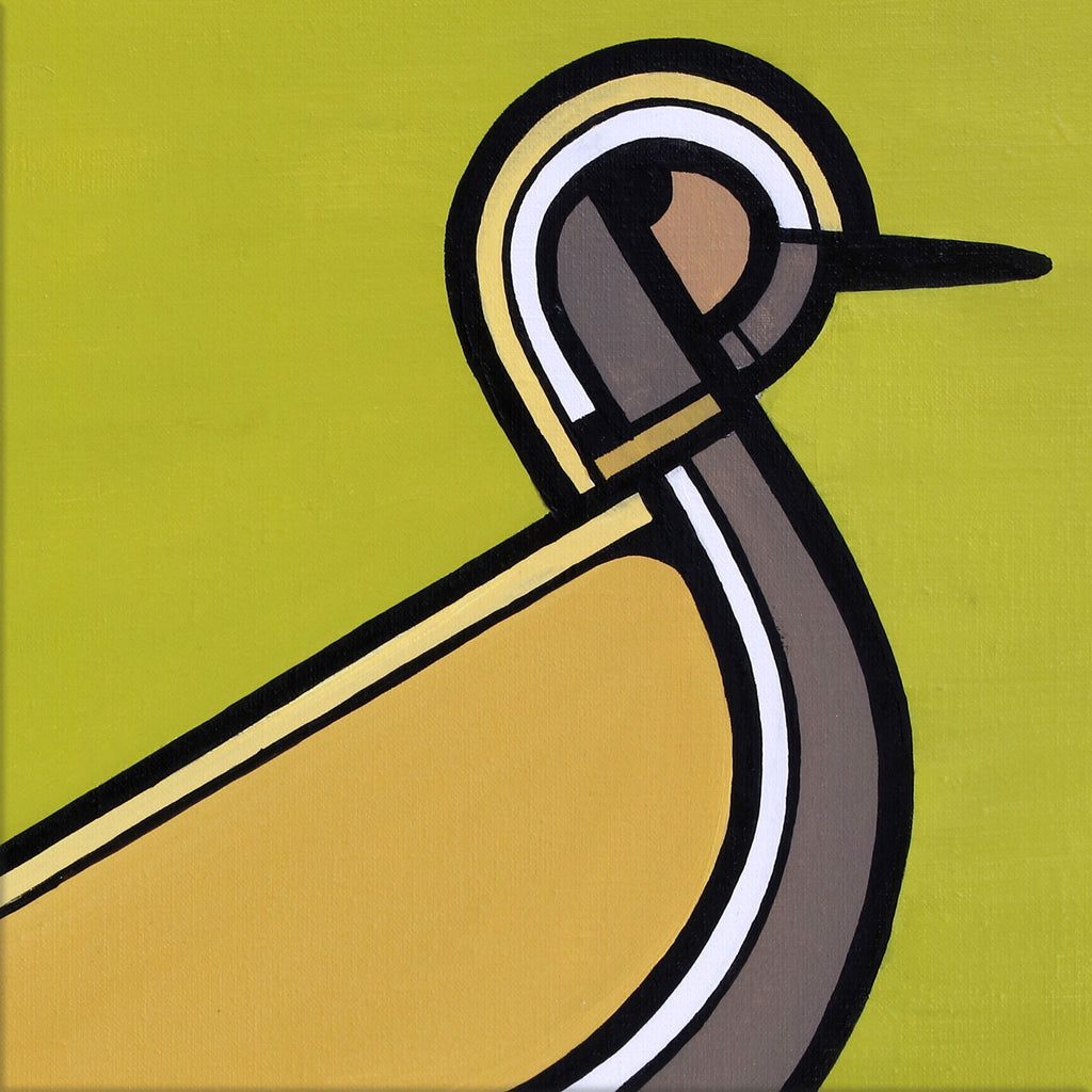 Lóa í grasi 50x60cm