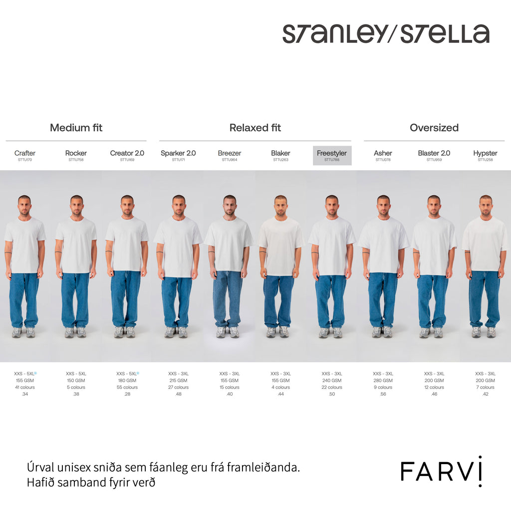 FREESTYLER bolur - prentþjónusta