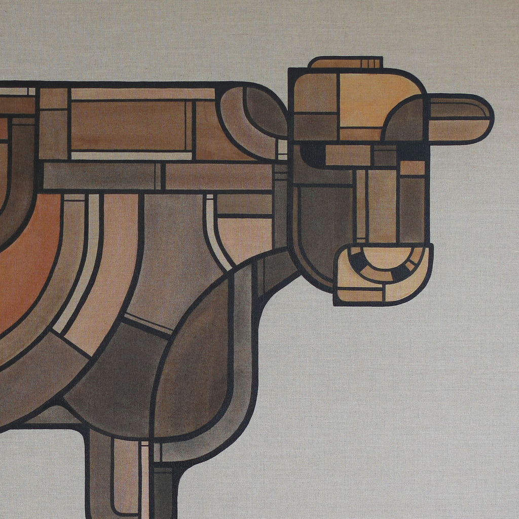 Sæunn (kýrin) - málverk