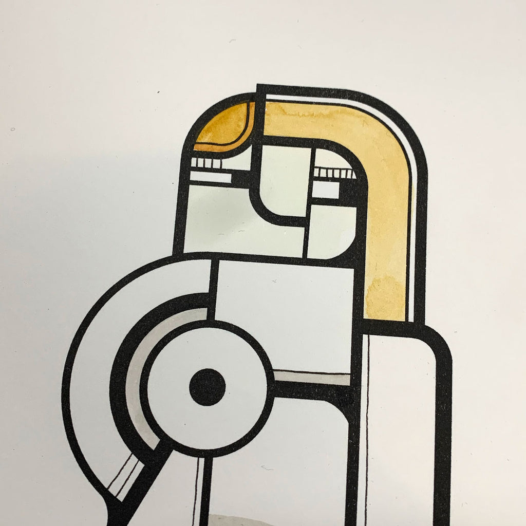 Hjón - Blönduð tækni