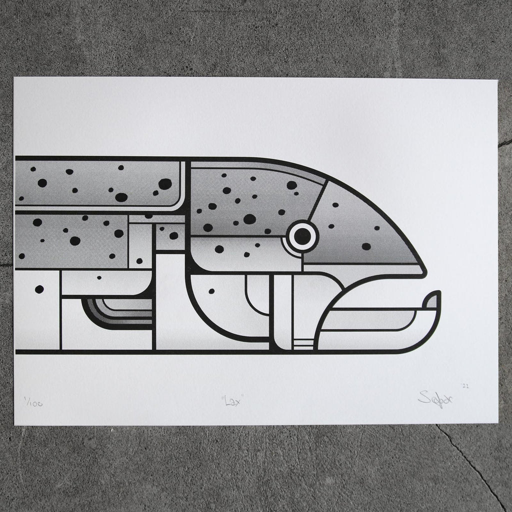 Lax - áritaður og númeraður