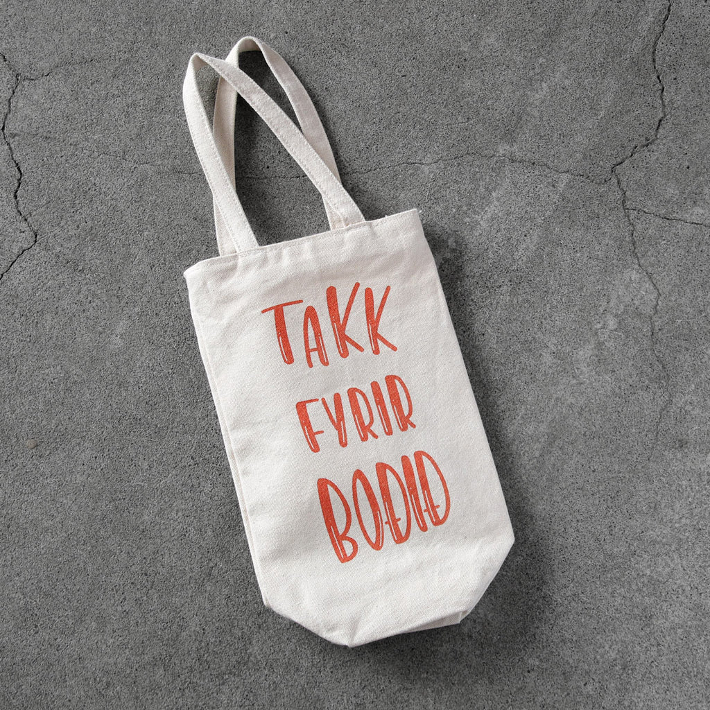 Flöskupoki - Takk fyrir boðið