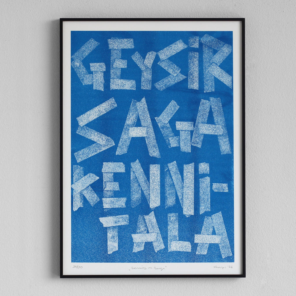 "Kenning um tungu"  Farvavinur#3