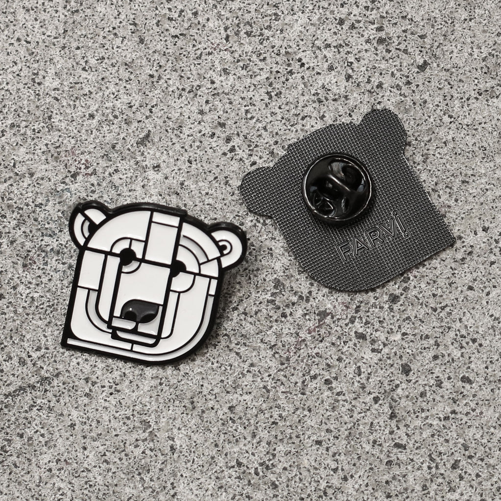 Ísbjörn - barmmerki