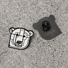 Ísbjörn - barmmerki