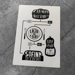 PLAKAT - Uppvask